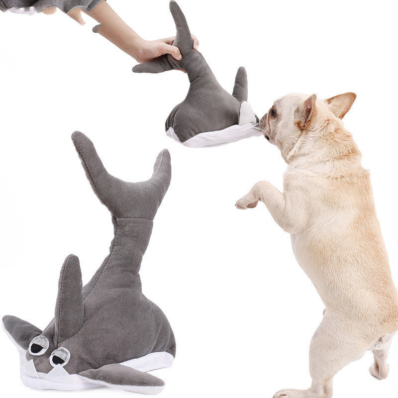pet plush toy shark doll