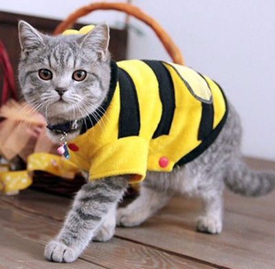 Cute Bees Dog Cat Clothes