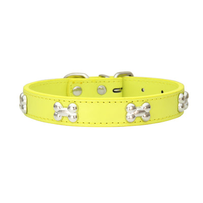 Collar PU Leather Dog Leash
