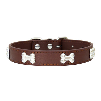 Collar PU Leather Dog Leash