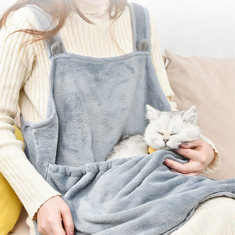 Cat Holding Suit Arctic