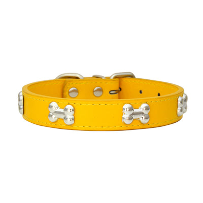 Collar PU Leather Dog Leash