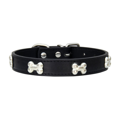 Collar PU Leather Dog Leash