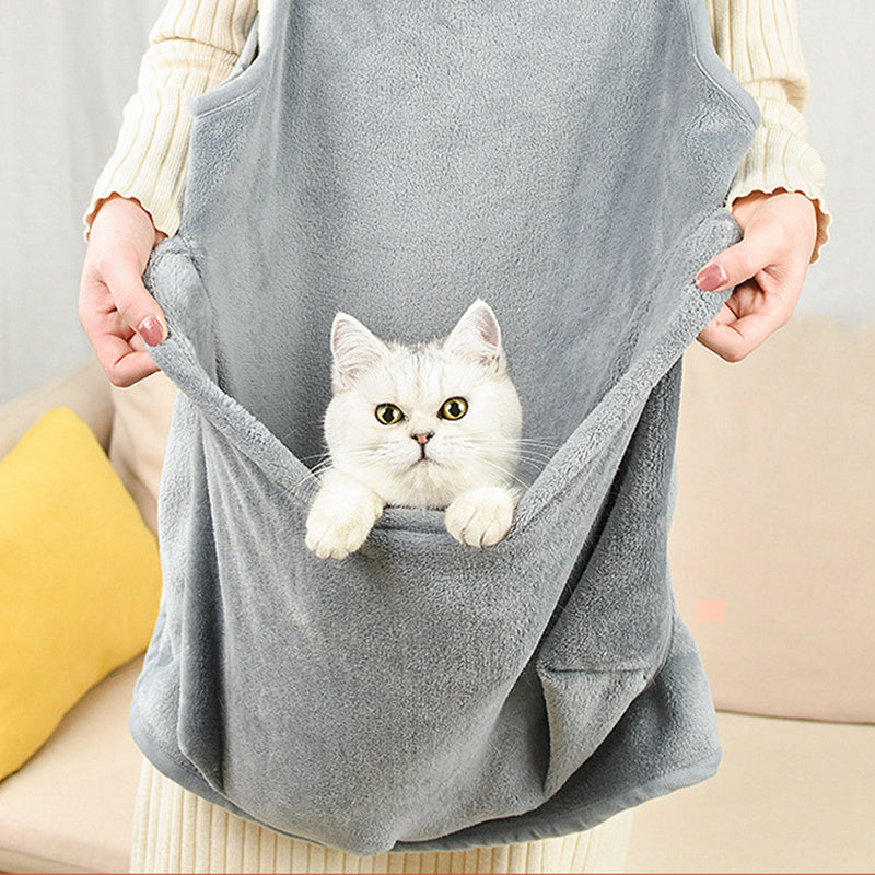 Cat Holding Suit Arctic