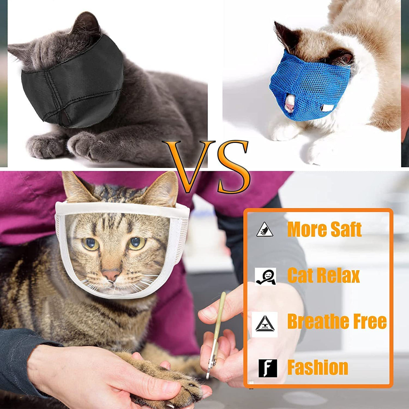 Puppy Kitten Muzzles Mask