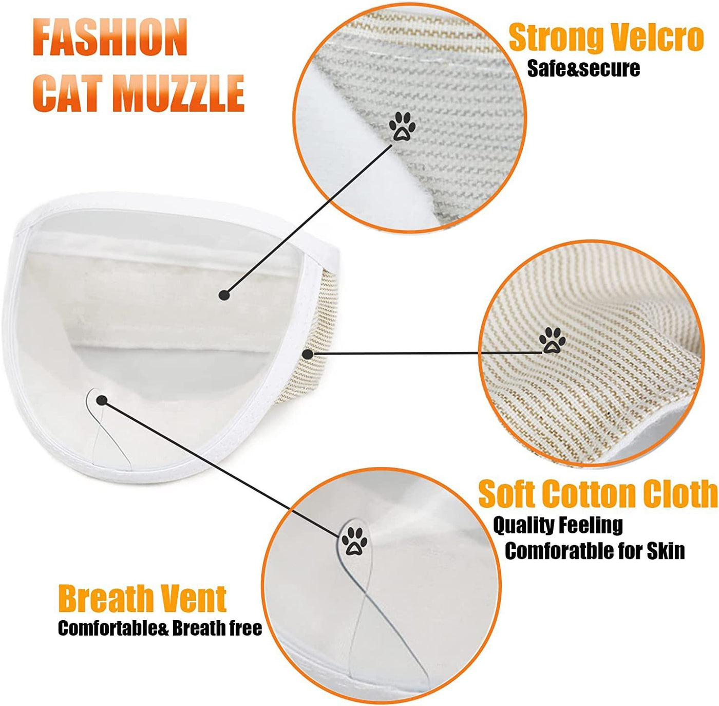 Puppy Kitten Muzzles Mask
